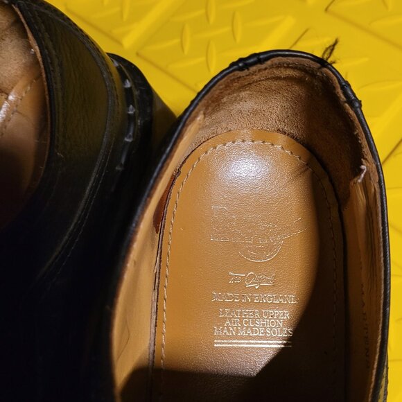 90's vintage Dr. Martens B314 Platform Oxfords Monk Strap - Picture 9 of 14